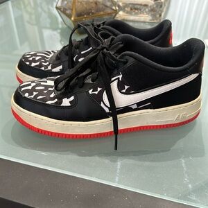 Nike Air Force 1 Low, Just Do It, Black, 8.5 Women